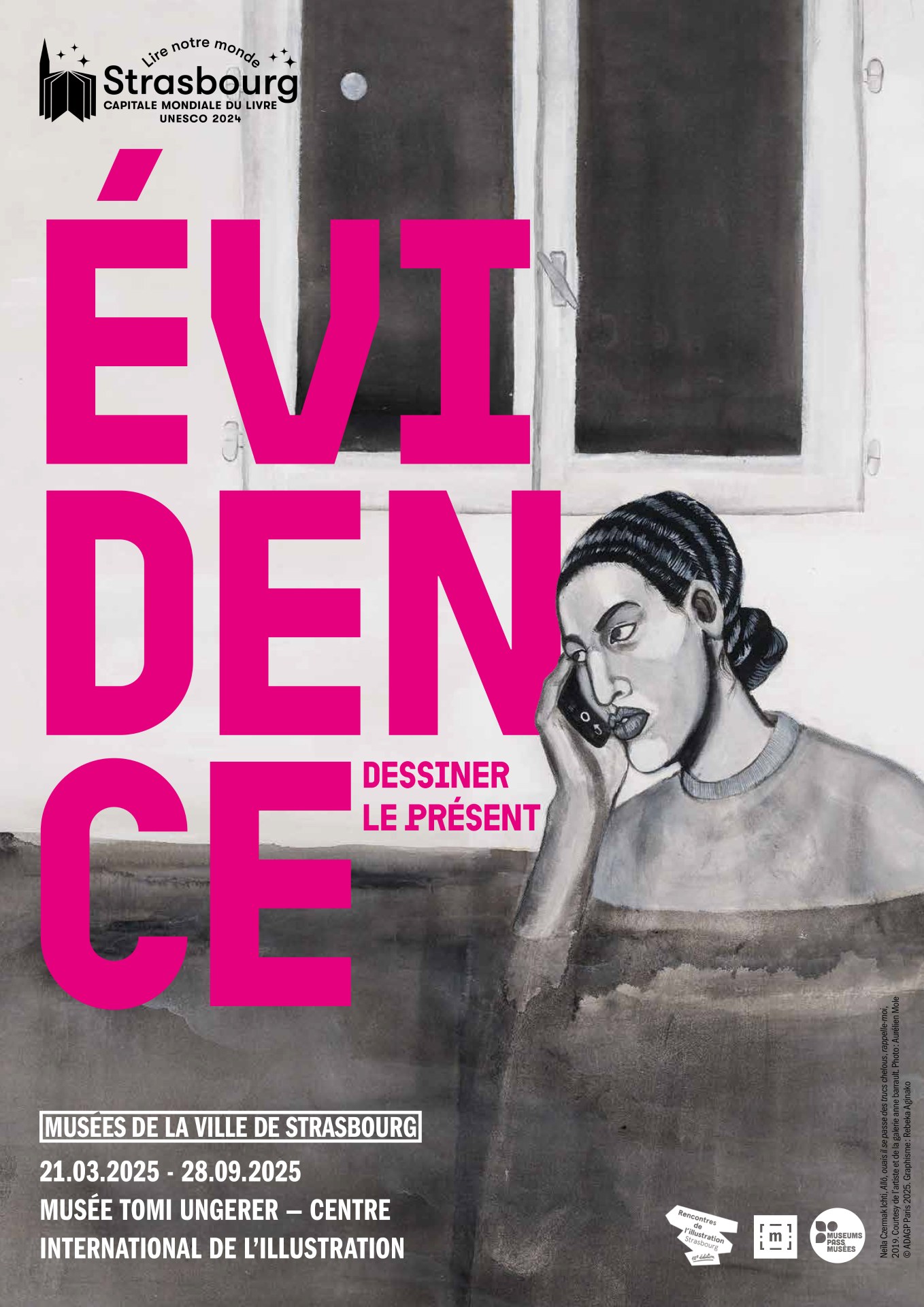 Évidence. Drawing the Present